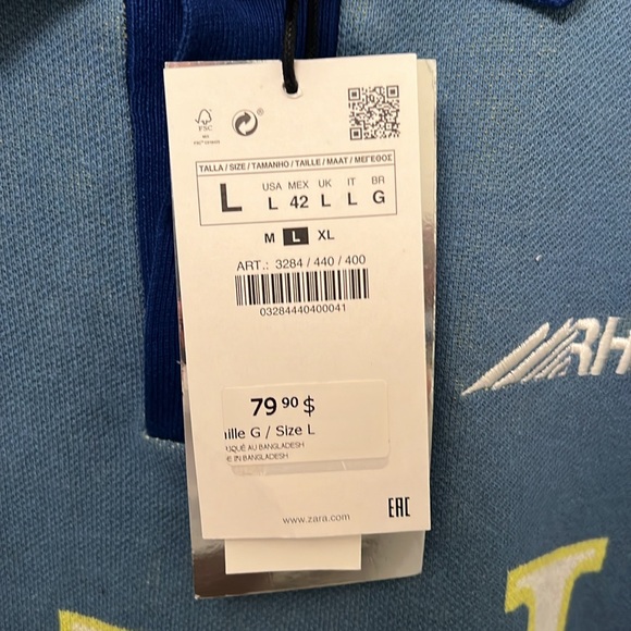 R.H.U. by Zara Cotton Polo - Picture 4 of 5